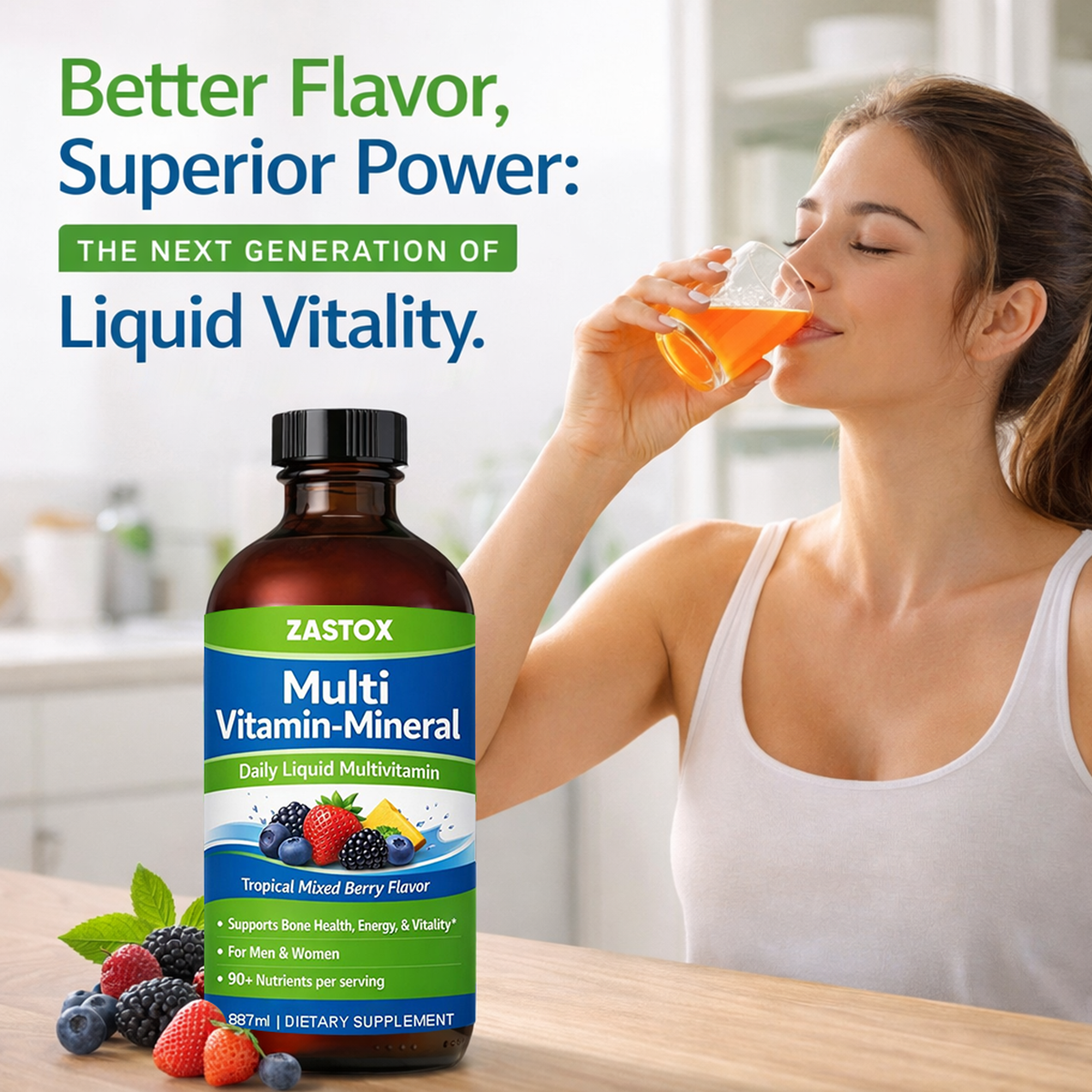 ZASTOX® Liquid Multi Vitamin-Mineral